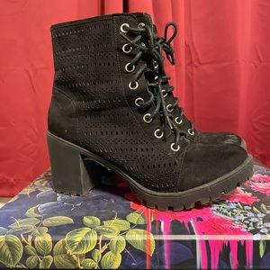 Black boots